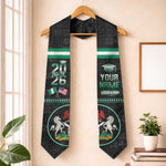 Personalized Nigeria Graduation Stole With Coat Of Arms