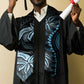 Polynesia Mixed African Dashiki Graduation Stole Afro-pacific Culture - Blue