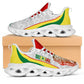 Senegal 2026 Football Clunky Sneakers Go Lions African Pattern Curve Stylized - African Pride