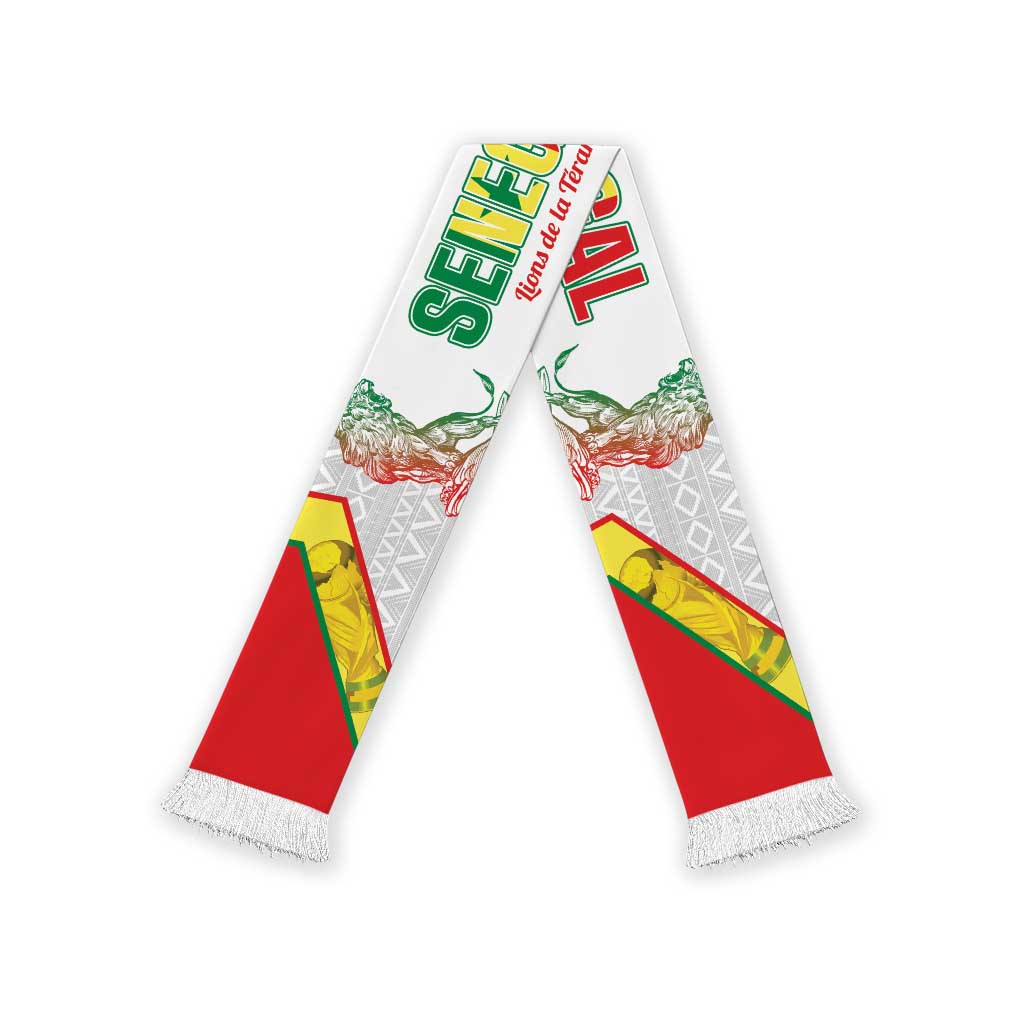 Senegal 2026 Football Soccer Scarf Go Lions de la Teranga