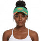 Senegal 2026 Football Sun Visor Cap Go Lions de la Teranga