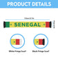 Senegal Football 2026 Soccer Scarf Flag Style