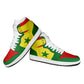 Senegal High Sneakers AJ1 Classic National Flag Style - African Pride