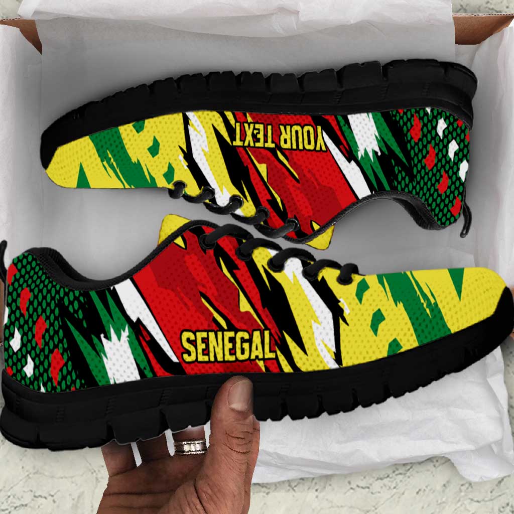 Senegal World Football 2026 Personalized Sneakers African Pride Never Dies