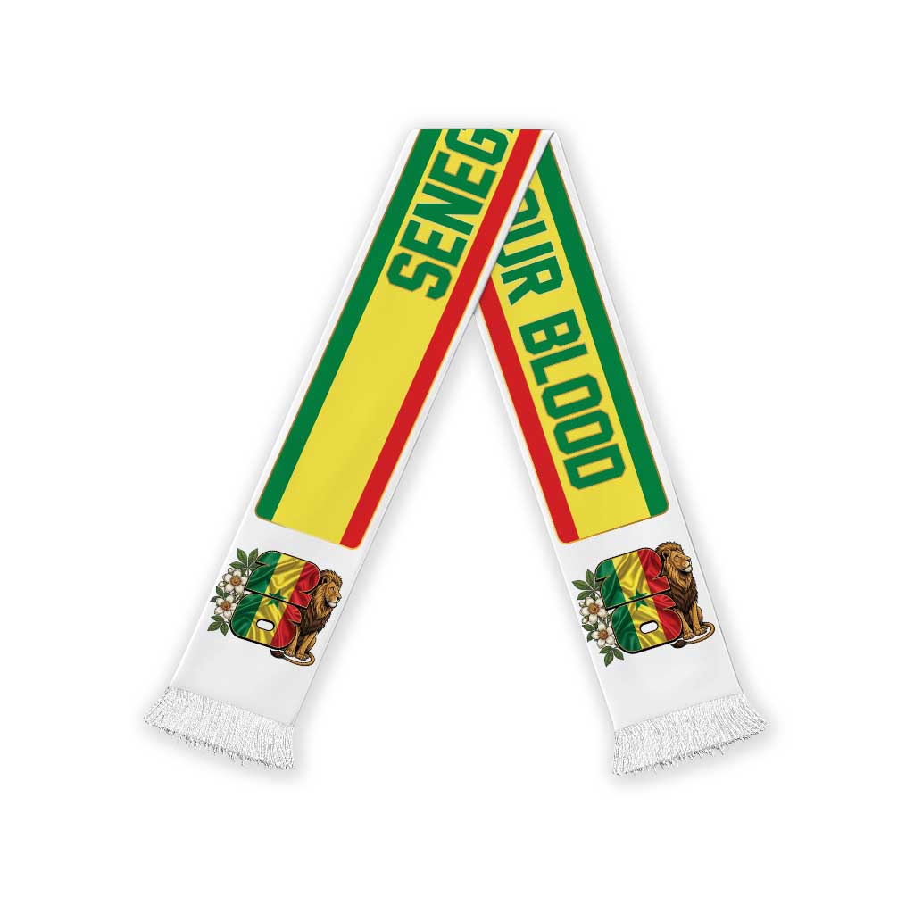 Senegal World Football 2026 Soccer Scarf Pride Runs In Our Blood