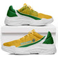 South Africa 2026 Football Chunky Sneakers Bafana Bafana Kente Curve Stylized - African Pride