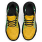 South Africa 2026 Football Clunky Sneakers Bafana Bafana Kente Curve Stylized - African Pride