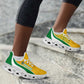 South Africa 2026 Football Clunky Sneakers Bafana Bafana Kente Curve Stylized - African Pride