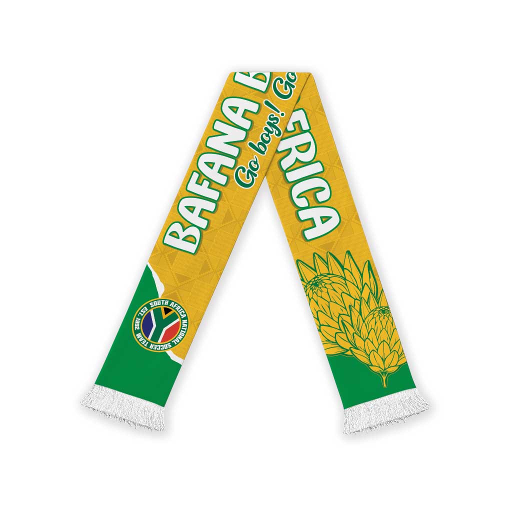 South Africa 2026 Soccer Soccer Scarf Bafana Bafana Go Boys