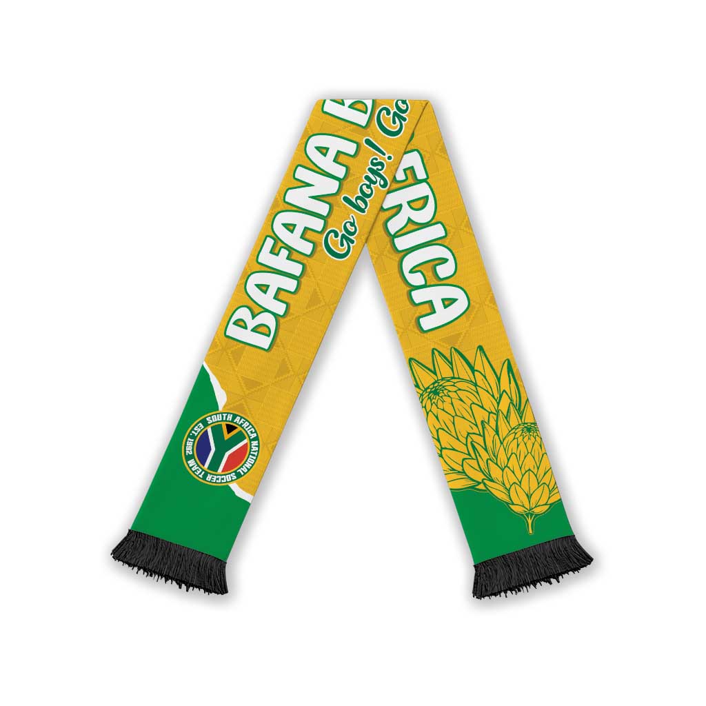 South Africa 2026 Soccer Soccer Scarf Bafana Bafana Go Boys