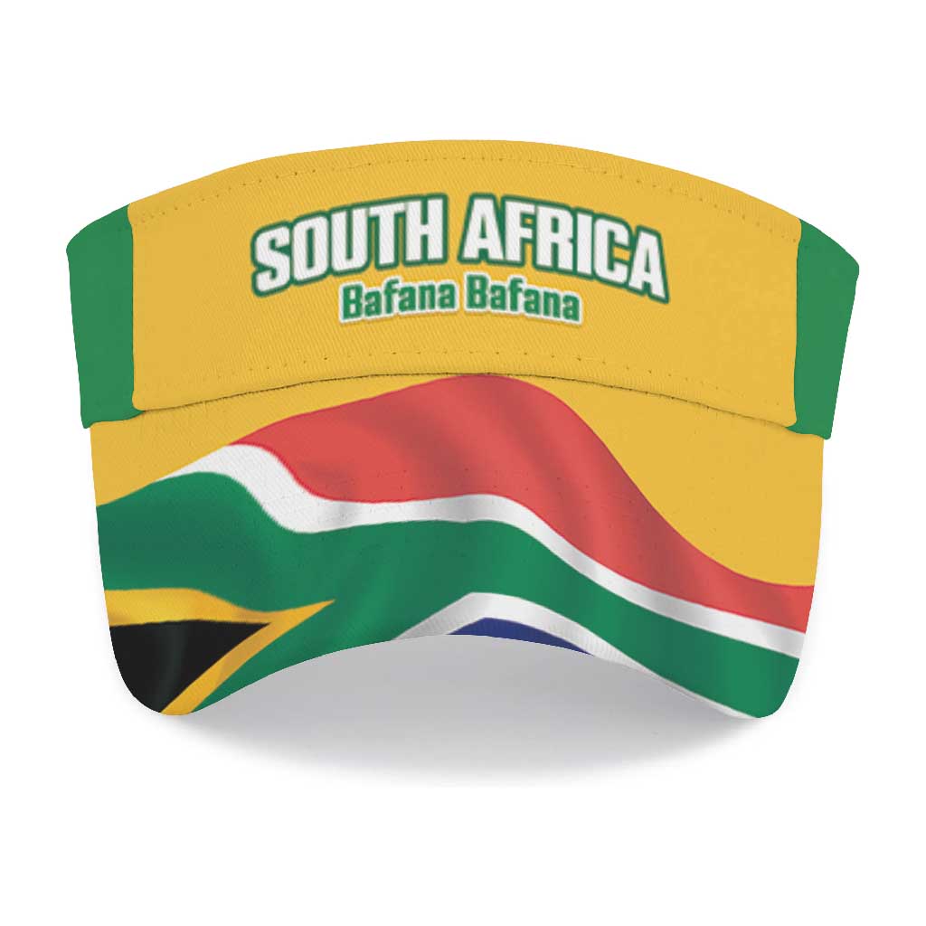 South Africa 2026 Soccer Sun Visor Cap Go Bafana Bafana