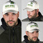 South Africa Cricket Champion Classic Cap Gold Proteas - All White LT07