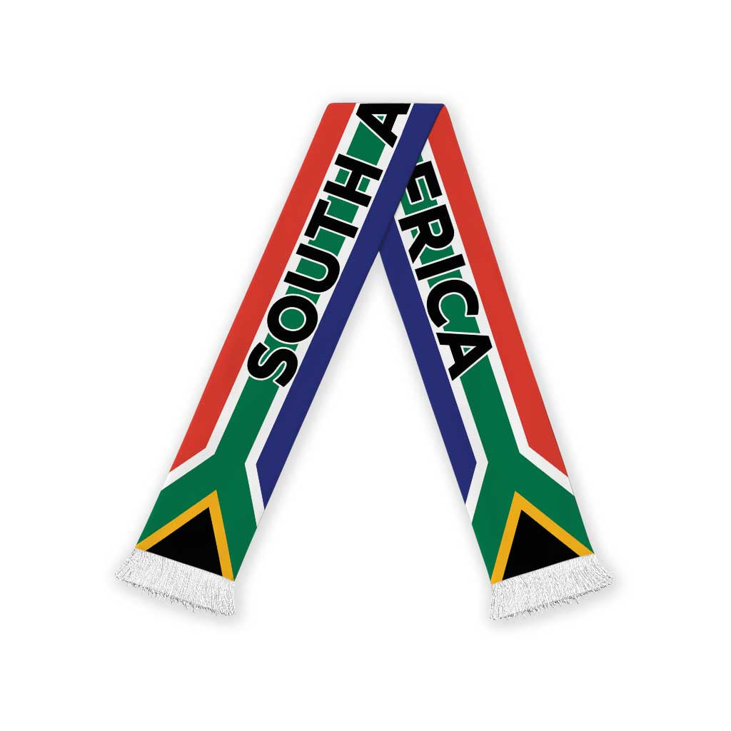 South Africa Football 2026 Soccer Scarf Flag Style