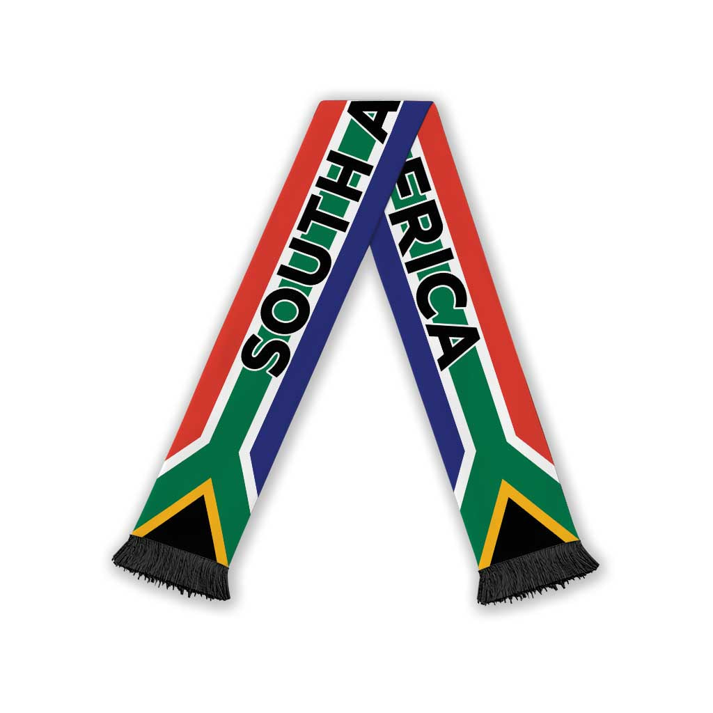 South Africa Football 2026 Soccer Scarf Flag Style