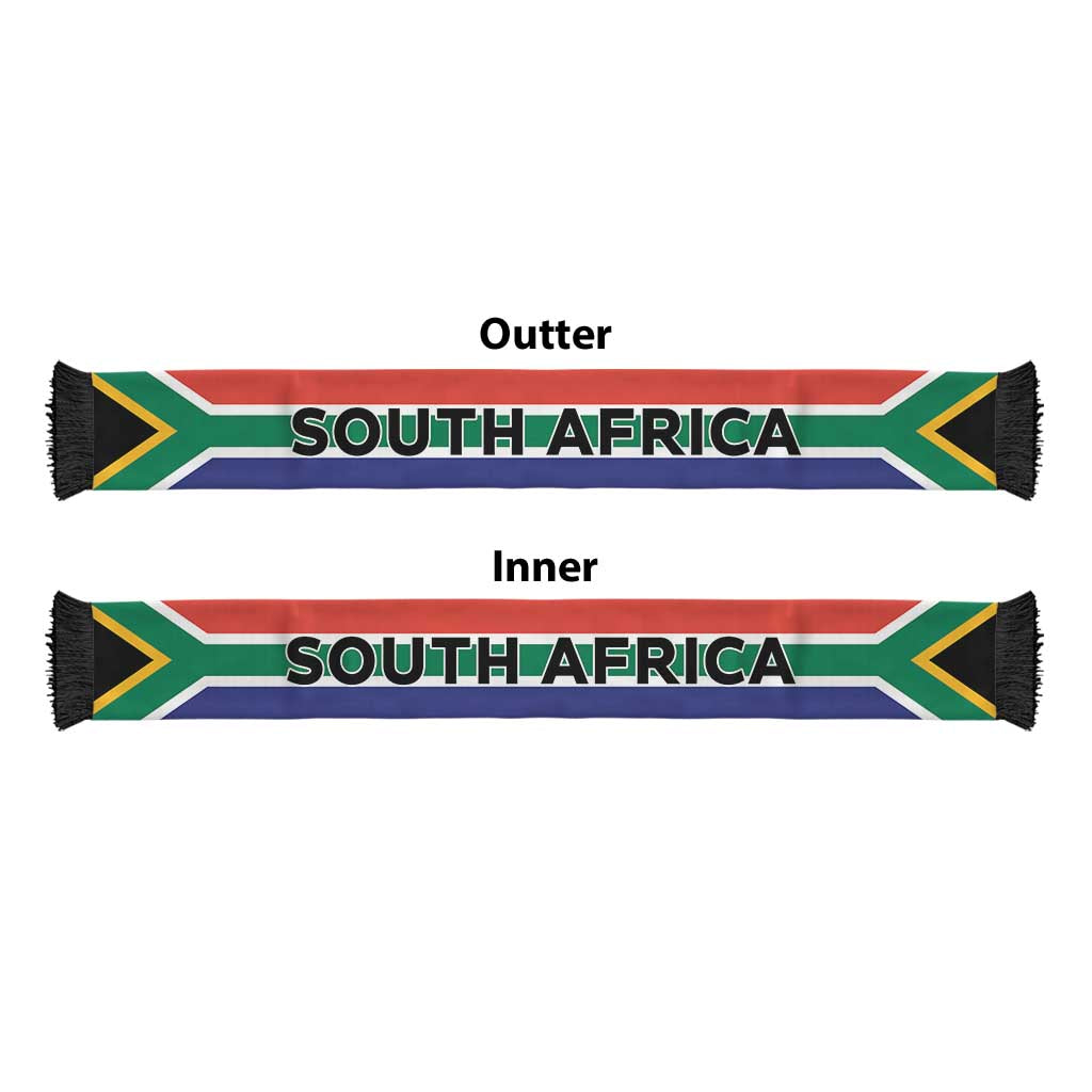 South Africa Football 2026 Soccer Scarf Flag Style
