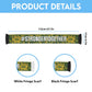South Africa Indebe Yomhlaba Soccer Scarf Ndebele Art Gold Edition