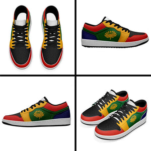 South Africa Low Sneakers Classic National Flag Style - African Pride