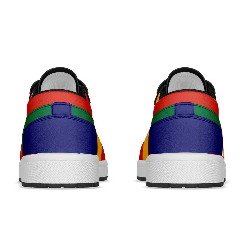 South Africa Low Sneakers Classic National Flag Style - African Pride