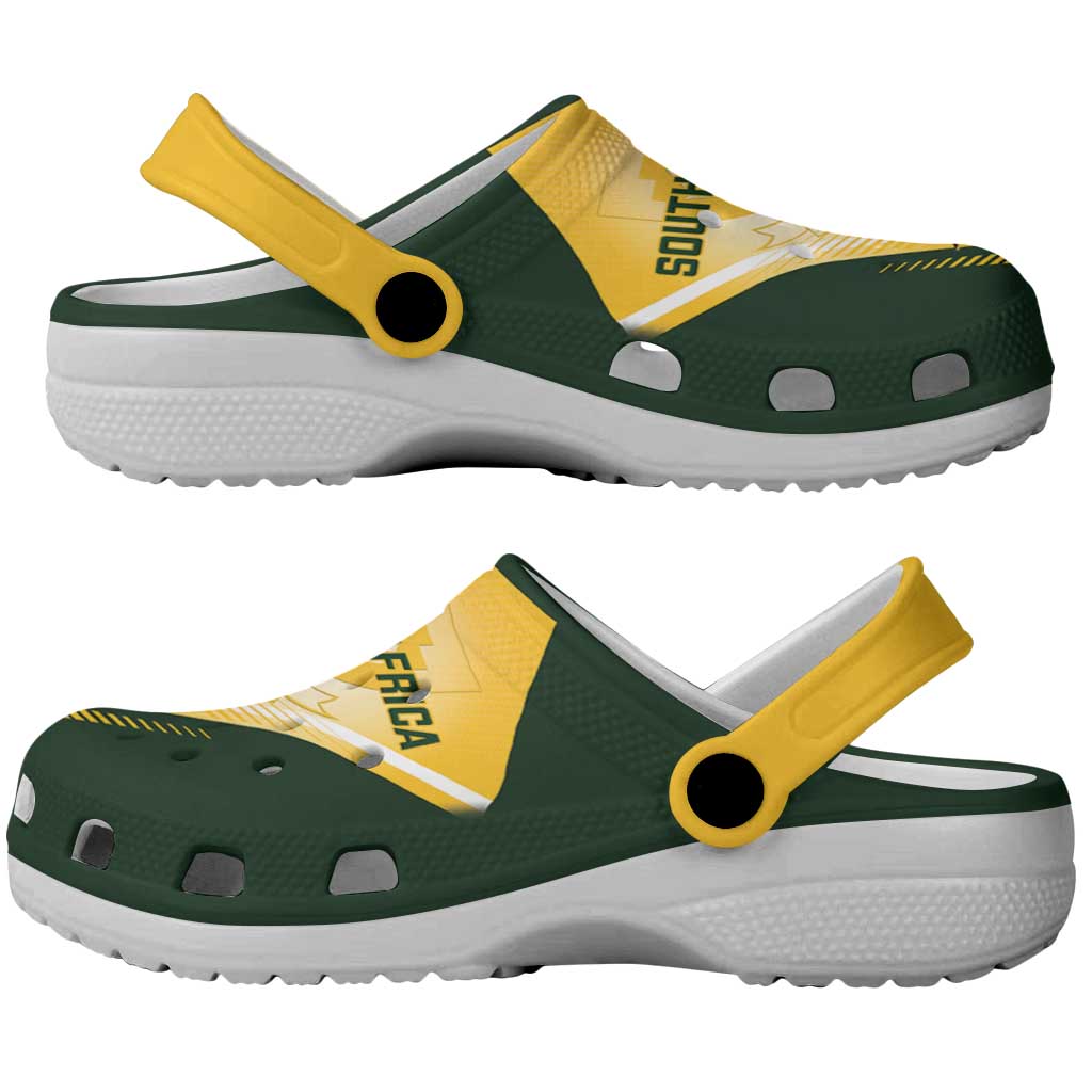 South Africa Rugby Clogs Shoes Springboks Mascot Sporty Style