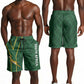 South Africa Rugby Shorts for Men Go Champions Springboks Kente Pattern