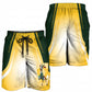 South Africa Rugby Shorts for Men Springboks Mascot Sporty Style