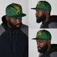 South Africa Rugby Snapback Cap Go Champions Springboks Kente Pattern