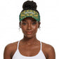 South Africa Rugby Sun Visor Cap Go Champions Springboks Kente Pattern