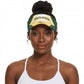South Africa Rugby Sun Visor Cap Springboks Mascot Sporty Style