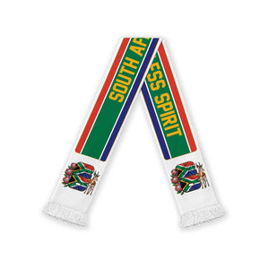 South Africa World Football 2026 Soccer Scarf One Nation Endless Spirit