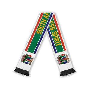 South Africa World Football 2026 Soccer Scarf One Nation Endless Spirit