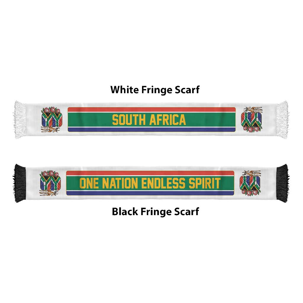 South Africa World Football 2026 Soccer Scarf One Nation Endless Spirit
