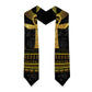 The Ankh Egyptian Hieroglyphs Graduation Stole