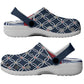 Toghu Bamenda Clogs Shoes Cameroon Traditional Pattern - African Pride