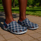 Toghu Bamenda Clogs Shoes Cameroon Traditional Pattern - African Pride