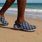 Toghu Bamenda Clogs Shoes Cameroon Traditional Pattern - African Pride