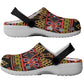 Toghu Cameroon Clogs Shoes Traditional Pattern - African Pride