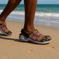 Toghu Cameroon Clogs Shoes Traditional Pattern - African Pride