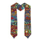 Traditional African Animal Skins Pattern Graduation Stole