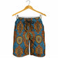 Tribal Earth African Ankara Pattern Shorts for Men