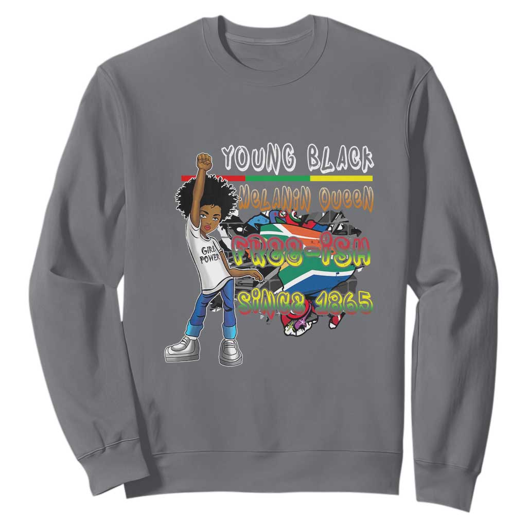 Free Ish Juneteenth Sweatshirt Freedom Day Since 1865