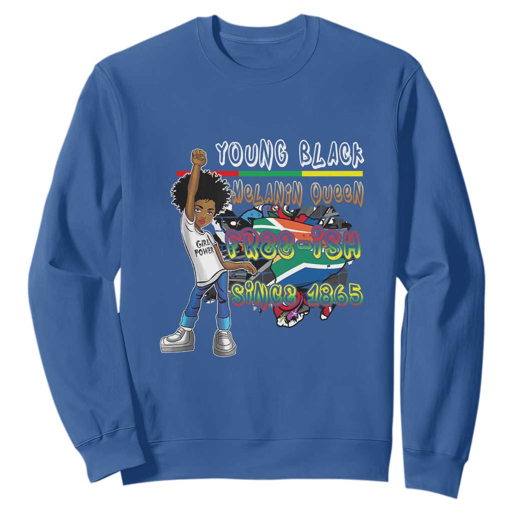 Free Ish Juneteenth Sweatshirt Freedom Day Since 1865