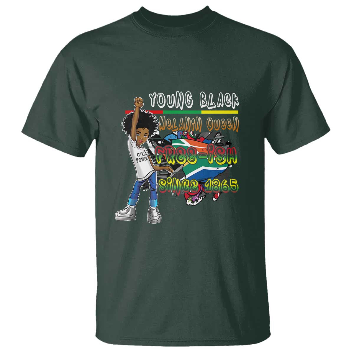 Free Ish Juneteenth T Shirt Freedom Day Since 1865