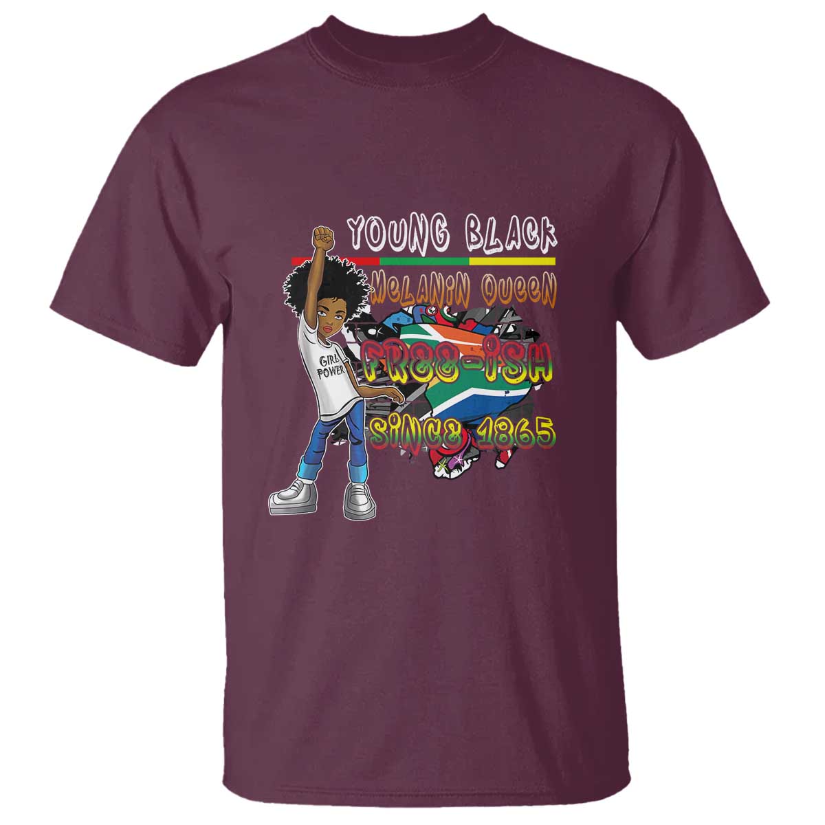 Free Ish Juneteenth T Shirt Freedom Day Since 1865