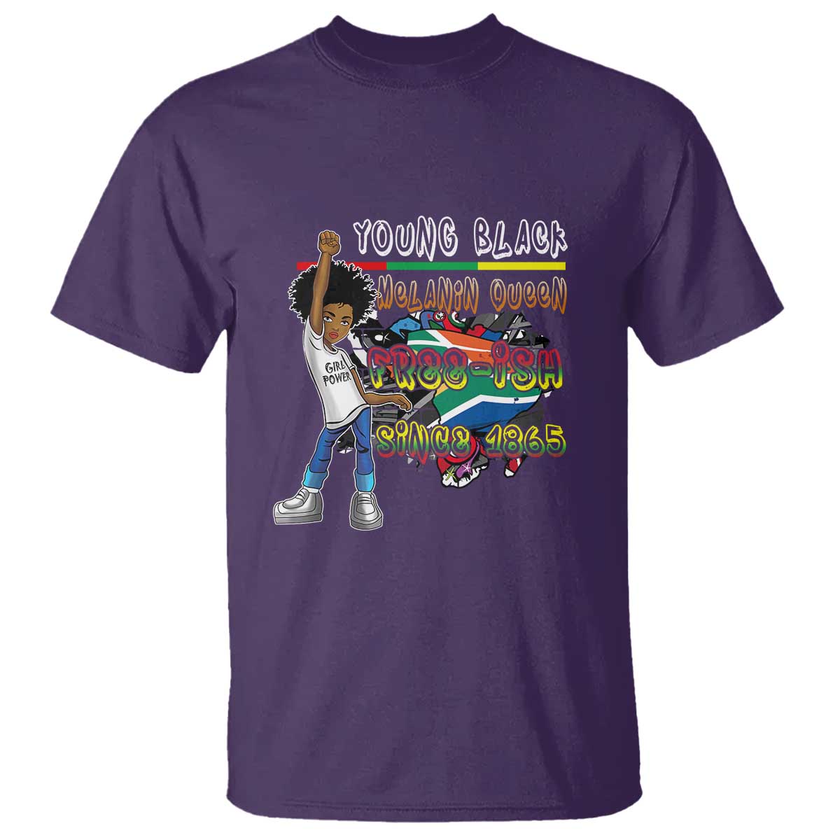 Free Ish Juneteenth T Shirt Freedom Day Since 1865