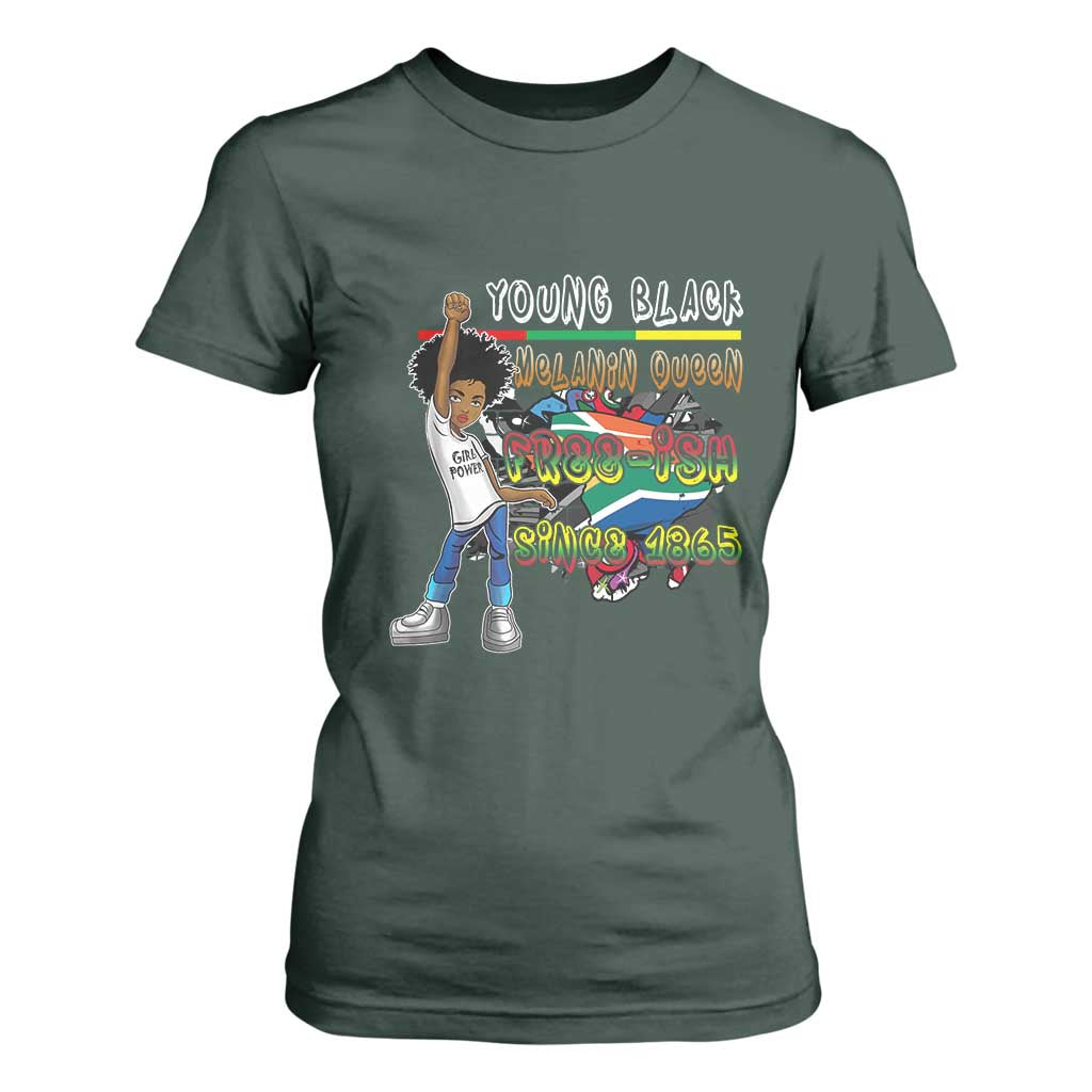 Free Ish Juneteenth T Shirt For Women Freedom Day Since 1865