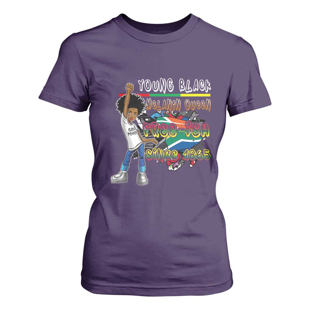 Free Ish Juneteenth T Shirt For Women Freedom Day Since 1865