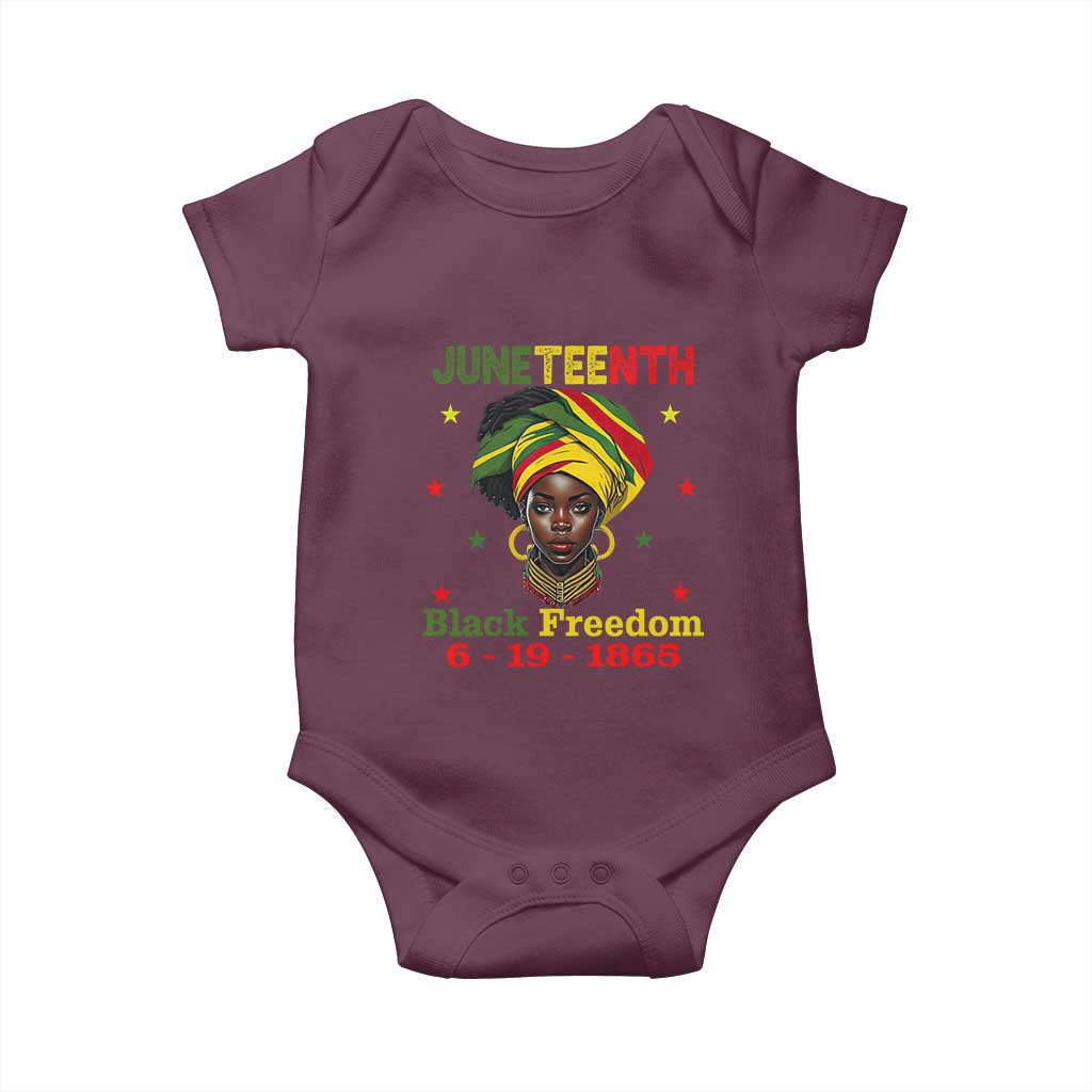 Juneteenth Black Freedom Baby Onesie Since 1865 For African Women Black Pride
