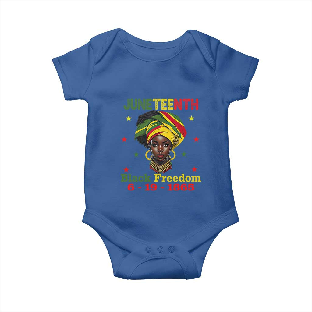 Juneteenth Black Freedom Baby Onesie Since 1865 For African Women Black Pride