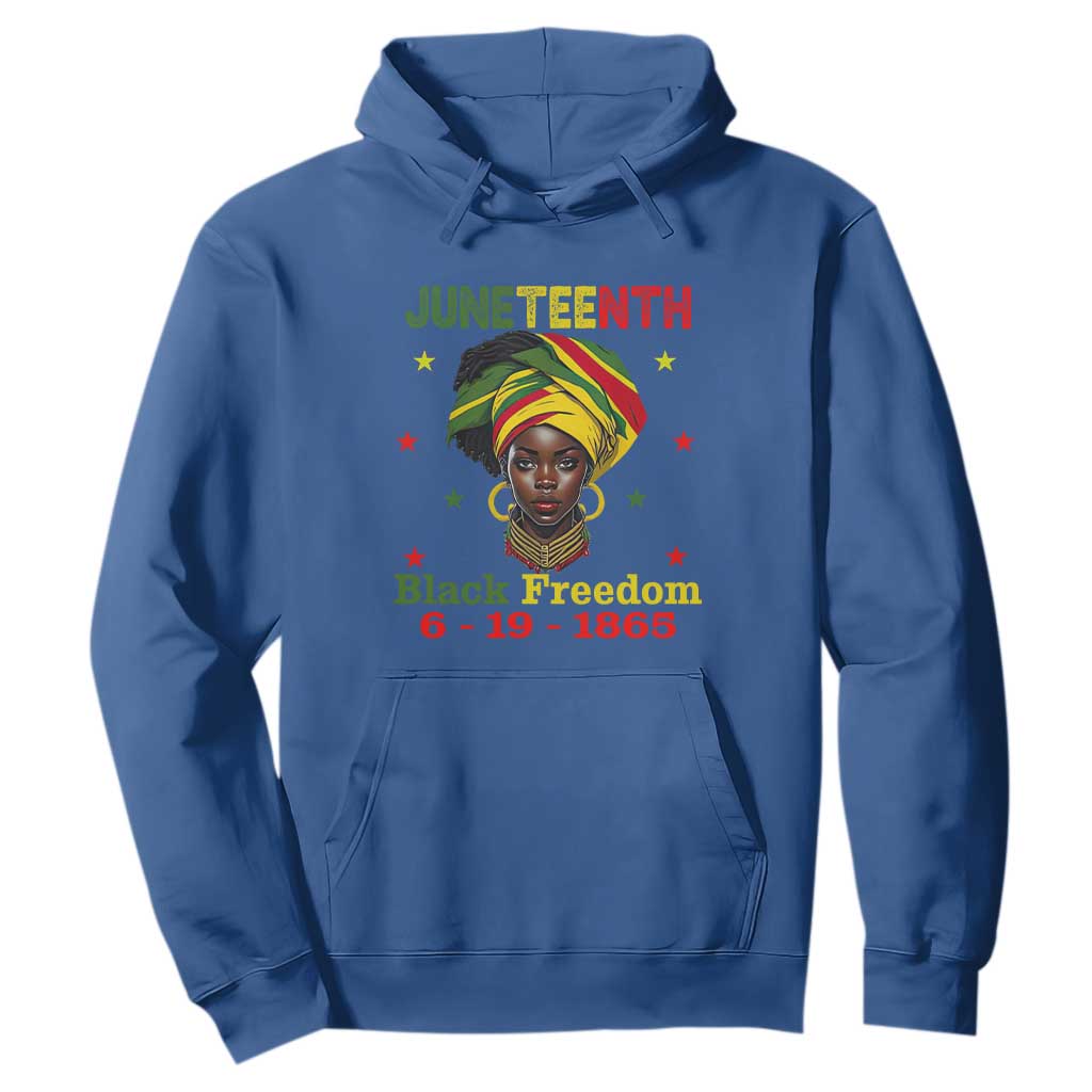 Juneteenth Black Freedom Hoodie Since 1865 For African Women Black Pride