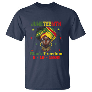 Juneteenth Black Freedom T Shirt Since 1865 For African Women Black Pride
